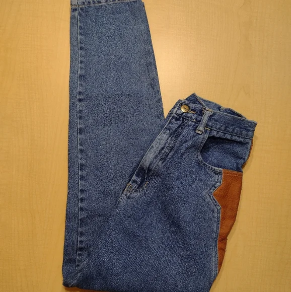 Vintage Retro 1980s Stefano International Western Denim Jeans - Picture 7 of 11